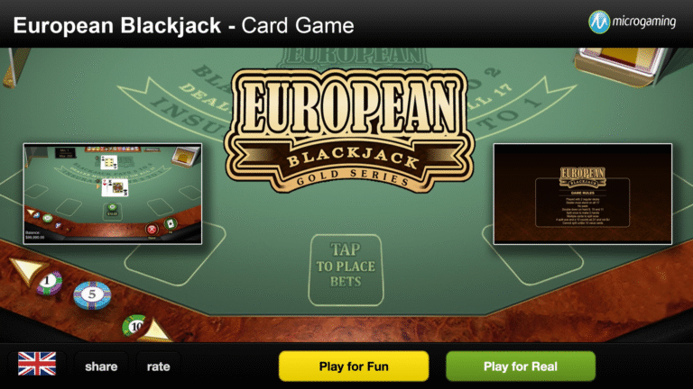 European Blackjack